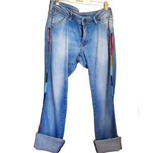 Hand Embellished Vintage Wrangler Jeans